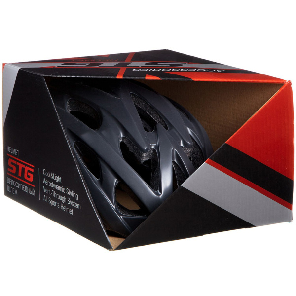 Шлем STG MV29-A, M (55-58), черный матовый. Х82393