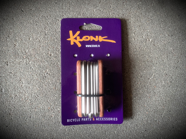 Ключ многофункциональный, Мультитул, Woody, 8 в 1 (2/2.5/3/4/5/6mm/PH2/flat), KLONK, 10530