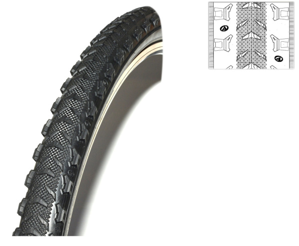 Покрышка 8-37596130 на 26х2,10 ROCKET п/слик 27 TPI (50) AUTHOR