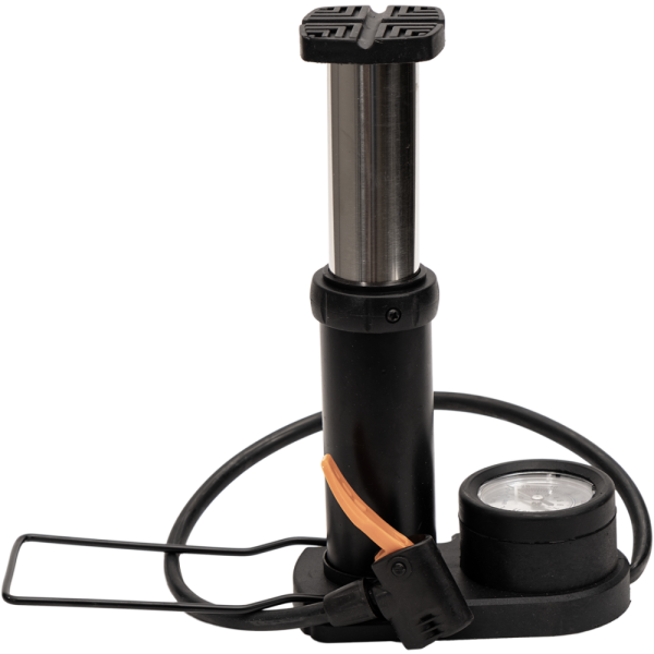 Насос напольный с манометром алюминивый 10* 226 мм, арт. 10226