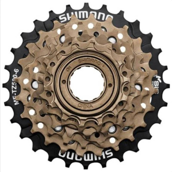 Кассета трещ. 6ск. AMFTZ5006428 2-8039 TOURNEY 6х14-28 HG/UG (аналог MF-TZ20) коричн. SHIMANO