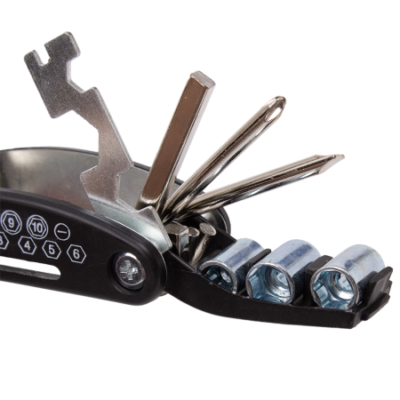 Набор инструментов West Biking для ремонта велосипеда, 15 в 1, сталь
