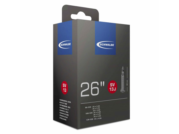 Камера. 26 спорт 05-10400193.01 для фэтбайка SV13J 26х3,50-4,80 (90/120-559) IB 40mm. SCHWALBE