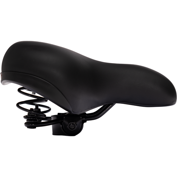 Седло SX-AZ-012 велосипедное мягкое со светоотражающим элементом, с пружинами, 250*210MM