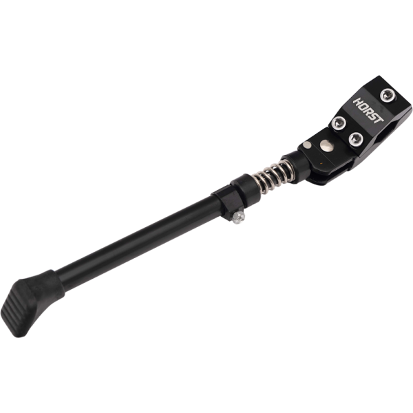 Подножка 00-170322 алюм. H012 22-28" регул. универс. крепл. к перу черная HORST