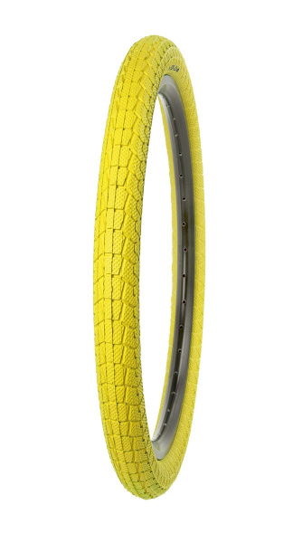 Покрышка 20х1,95 (50-406) KENDA KRACKPOT K907, 5-527217, низкий ЖЕЛТАЯ