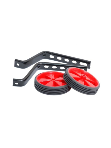 Колеса 00-170501 детские на 12-20" с крепежом балансирные пластиковые 110мм (25) красные