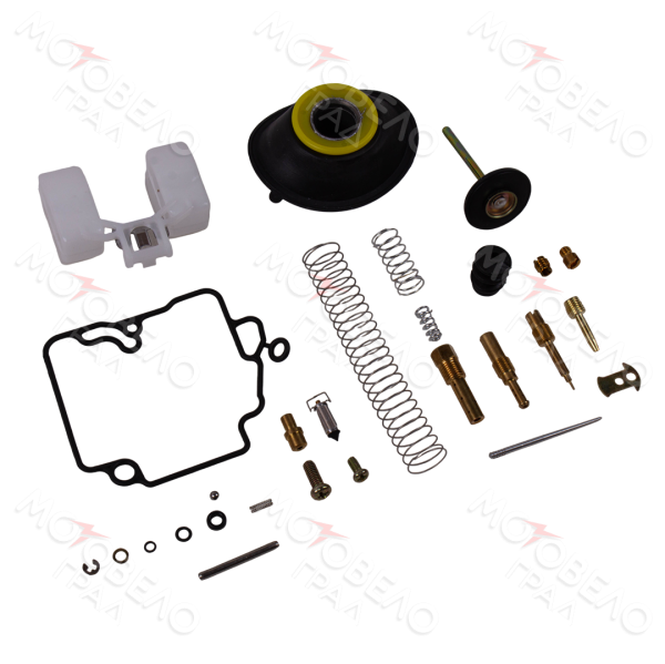 Ремкомплект карбюратора PD18J с попл. GY6- 80cc; 139QMB (+ основная мембрана и ускорительного насоса)