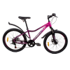 Велосипед GREENLAND DEMETRA 7S SUS, 24", рама 14", фиолетовый, горный, для взрослых