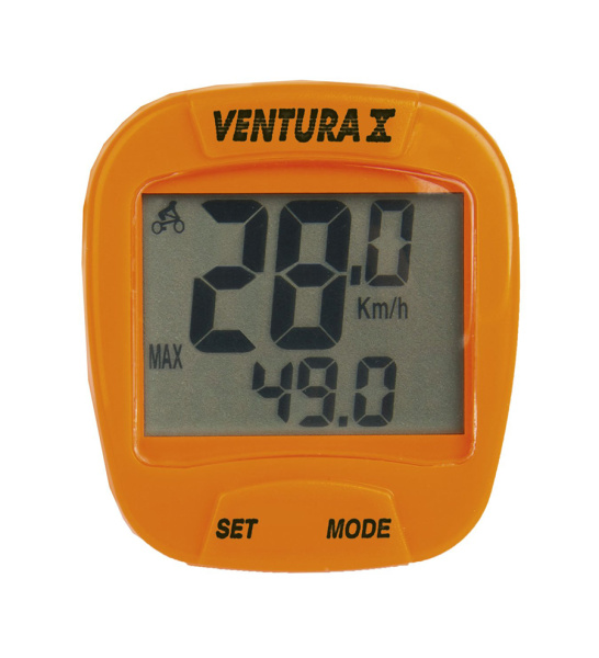 Велокомп. 5-244553 10 ф-ций ОРАНЖЕВЫЙ VENTURA Х