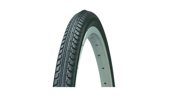 Покрышка 24х1 3/8 (37-540) KENDA K143, 5-527444, низкий для "советских" вело/инв. колясок