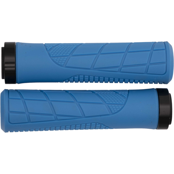 Ручки 00-170566 на руль H6 OneSideLock 135мм резиновые, новый антискольз. дизайн, c 1 черн. фикс. си