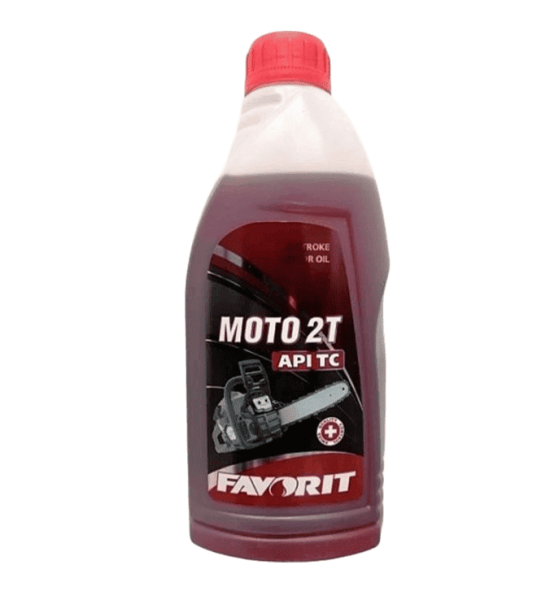 Масло моторное полусинтетическое для двухтактных двигателей 1 л FAVORIT MOTO 2T API TC