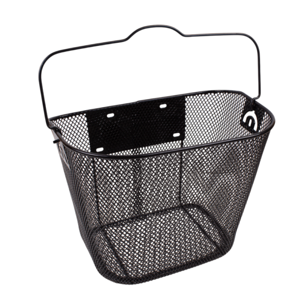 Корзина велосипедная на руль быстросъем креп.