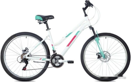 Велосипед FOXX 26" BIANKA D белый, алюминий, размер 19"