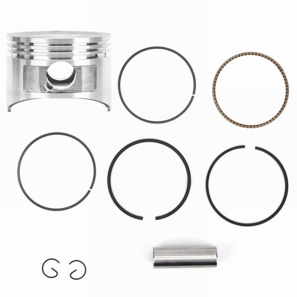 Поршень D68 х h49 мм для 168F, GX200 6,5 лс, комплект (кольца - 5 шт, палец, стопора)