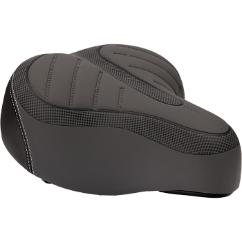 Седло SX-AZ-049 велосипедное мягкое широкое, 268*230,MM