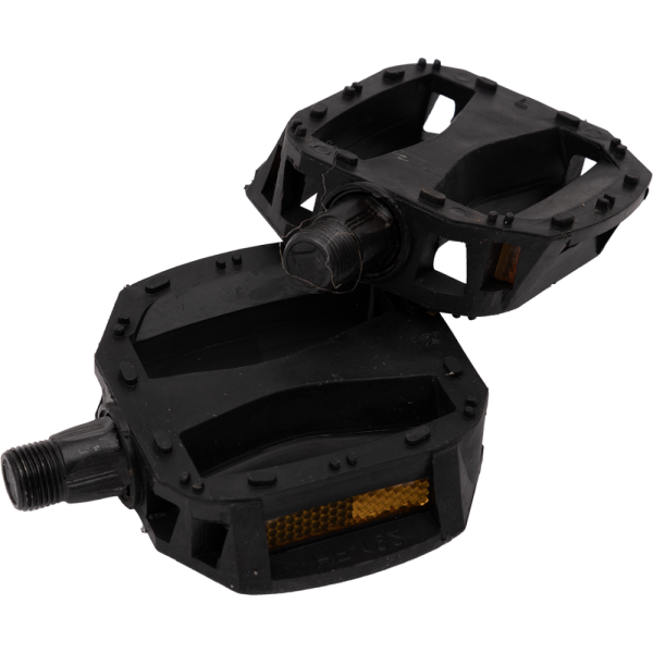 Педаль детская 14"-20" «МТВ» пластиковая с светоотражателем на подшипниках. Резьба крепления М14,29х