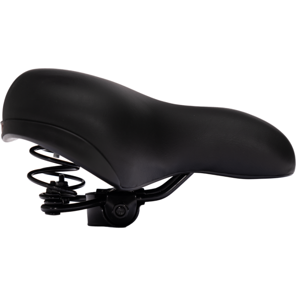 Седло SX-AZ-012 велосипедное мягкое со светоотражающим элементом, с пружинами, 250*210MM
