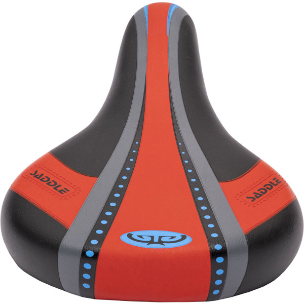 Седло (001) 16" MODEL №1 (цвета черн./зел, черн./син, черн./красн)