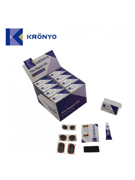 Аптечка 6-170223 TBIC-23C 6 заплаток+клей+шкурка KRONYO