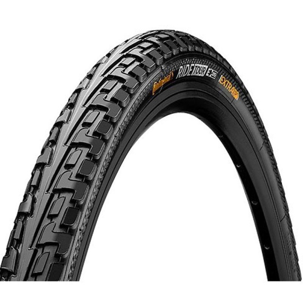 Покрышка.  28 /700x35C/28x1 3/8x1 5/8 02-0101155 (37-622) RIDE Tour, Extra Puncture Belt E-25 черн CONTINENTAL