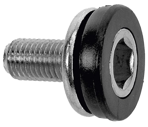 Болт 5-352630 каретки сталь с сальником хромир. (10) серебр.