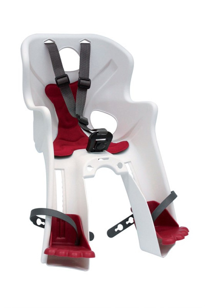 Кресло детское BELLELLI Rabbit B-Fix переднее на раму/вынос 0-280258 белое до 15кг (Италия)