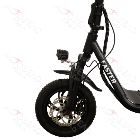 Электросамокат FASTER RLSD-046 12" 240W, цвет черный