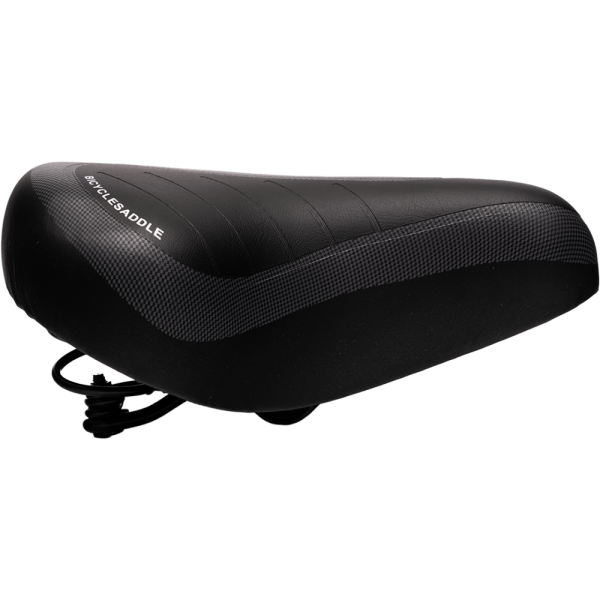 Седло (015) на пружинах, размер 240х205  (цвета: черн/син,черн/красн)  (упак 30 шт)