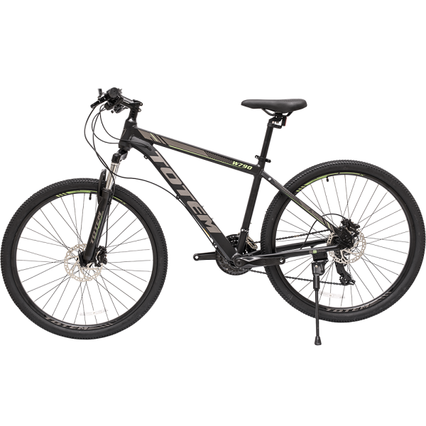 Велосипед TOTEM W790 27.5" D (27.5" 24ск рост 17") 2023 черный/серый