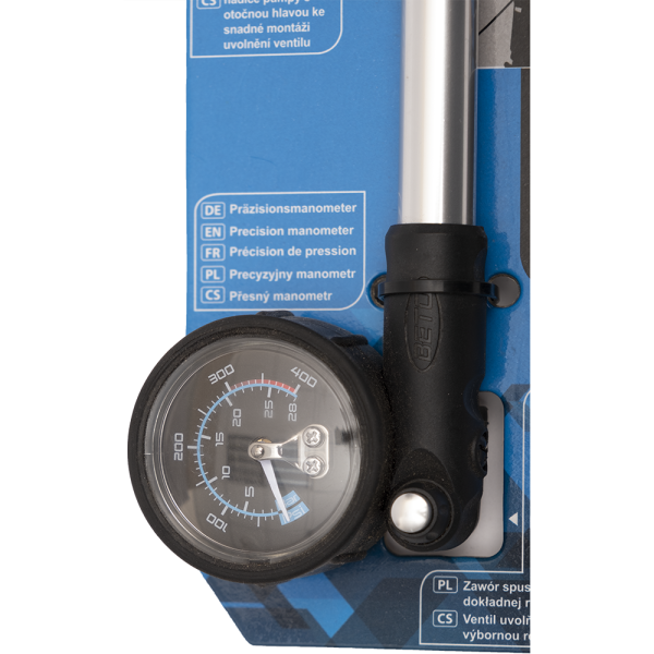 Насос 5-470275 для АМОРТ. ВИЛКИ с маном. алюм. до 28бар/400PSI складн. шланг ВЕТО