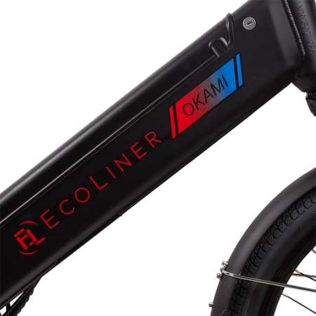 Электровелосипед 24" Ecoliner Okami 240W 36V 10.4ah (с передней и задней корзиной)
