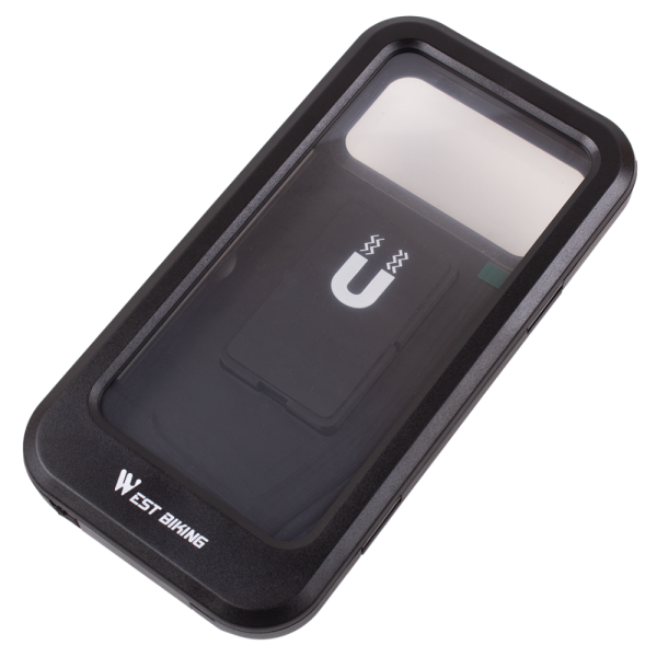 Держатель для телефона West Biking, водонепроницаемый, 360°, 17×8 см, 265-350 г, диаметр 22-28 мм