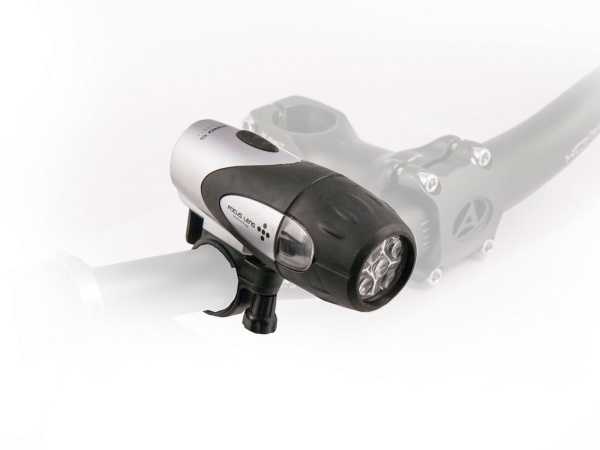 Фара 8-12002206 5д. повыш. ярк./2ф. A X-Guard 5 LED серо-черн. прорез. с линз. (20) без батар. AUTHOR