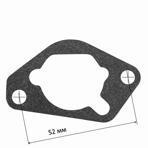 Прокладка карбюратора № 1 (карбюратор/фильтр) 173F-177F-188F-192F, GX240-GX270-GX390-GX460