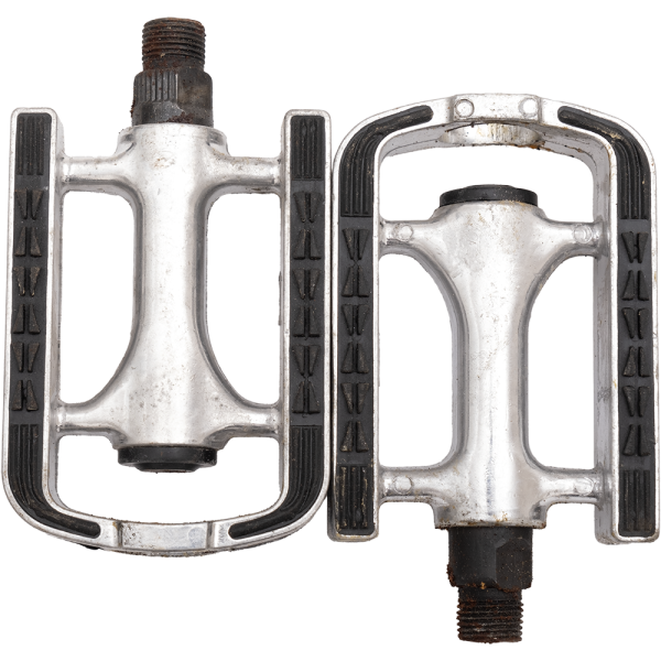 Педаль 20"-29" алюминиевая с резиновами вставками на подшипниках (3032603-1)