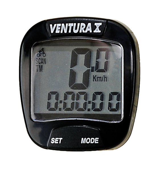 Велокомп. 5-244550 10 ф-ций черный VENTURA Х