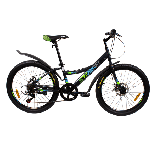 Велосипед STREAM TRAVEL 24", серый, горный, для взрослых