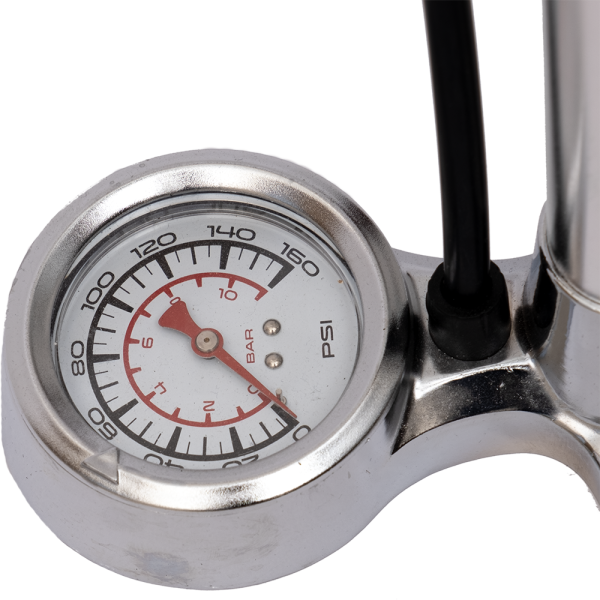 Насос 5-470531 напольный удлиненный алюм. с манометром 10Бар/145PSI унив. головка (для AV, DV, FV). 