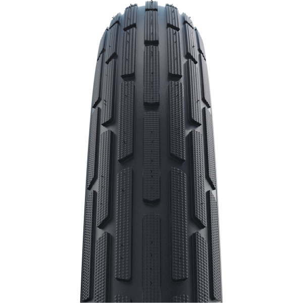 Покрышка. 27,5x2,35 (60-584) 05-11159418 FAT FRANK K-Guard, B/B-SK+RT HS375 GREEN 50EPI (светоотр полоса) черная SCHWALBE