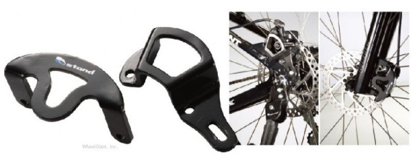 Защита калипера OSTAND CD-901, 6-901, тормоз перед. + зад., алюминий, черная