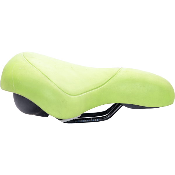 Седло комфорт. 262х156мм спец. наполн. суперпрочн. покрытие 398г зеленое M-WAVE EVA CIT