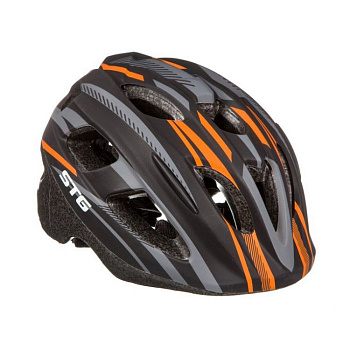 Шлем STG HB3-5-B, XS (44-48), с фикс застежкой. Черн.