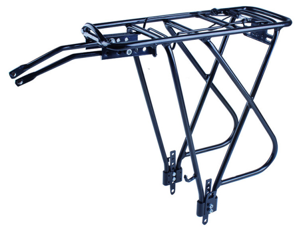 Багажник 26-28" задний 5-440198 алюм.  для перемет. сумки сварной регул. (8) черный