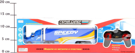 Радио-управляемый грузовик, свет, звук