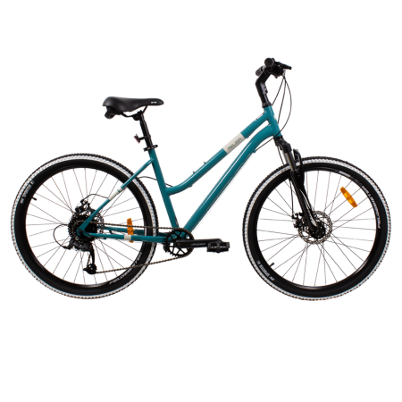 Велосипед FOXX 26" MELISA зеленый, сталь, размер 17