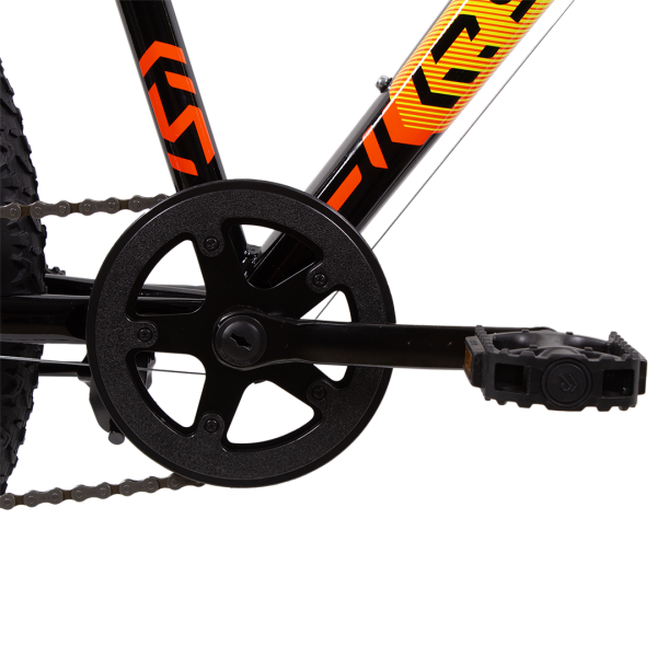 Велосипед STELS 24" Navigator-400 MD (12" Черный/Желтый)