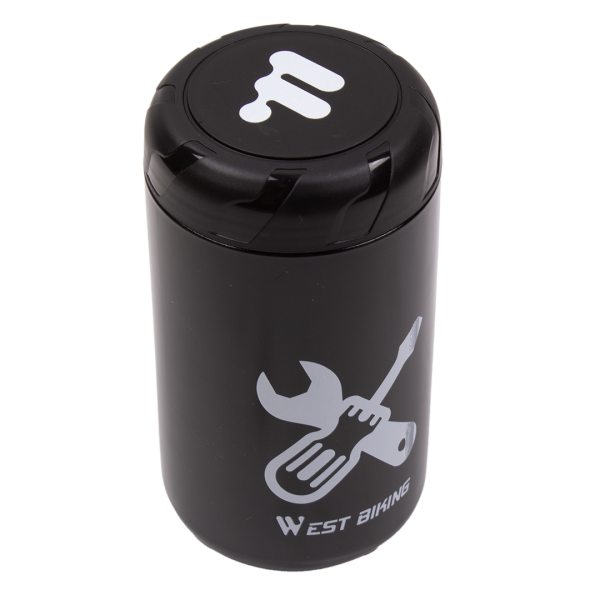 Капсула для хранения инструментов West Biking, пластик, 59 г, 0,56 л, 7,3×13,5 см