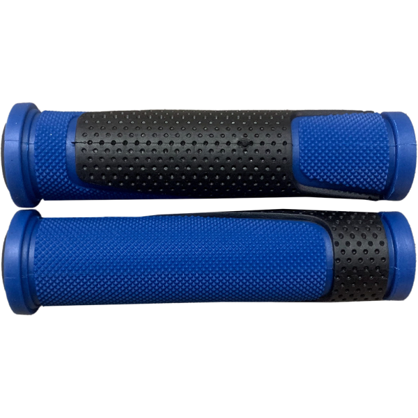 Ручки 00-170467 на руль H305 резиновые 130мм черно-синие